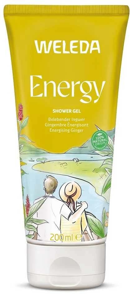 Weleda Aroma Shower Energy Dušo želė moterims, 200 ml