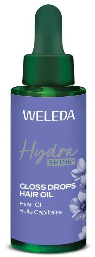 Weleda Hydra Shine plaukų aliejus, suteikiantis žvilgesio, 30 ml