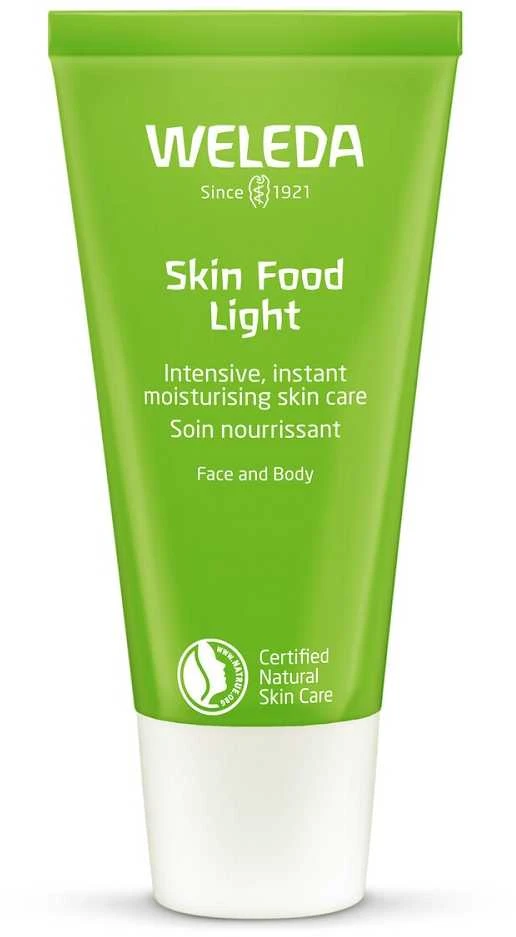 "Weleda Cos Skin Food Light Crema Nutritiva Ligera" kremas labai sausai odai 30ml