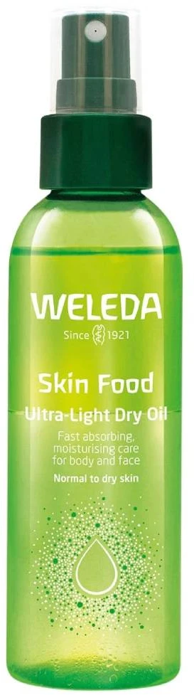Weleda Skin Food Ultra-Light Dry Oil kūno aliejus moterims, 150 ml