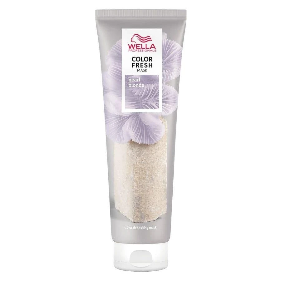 Kaukė suteikianti atspalvį plaukams Wella Color Fresh Mask 150 ml - Pearl Skirtas šviesiems plaukams