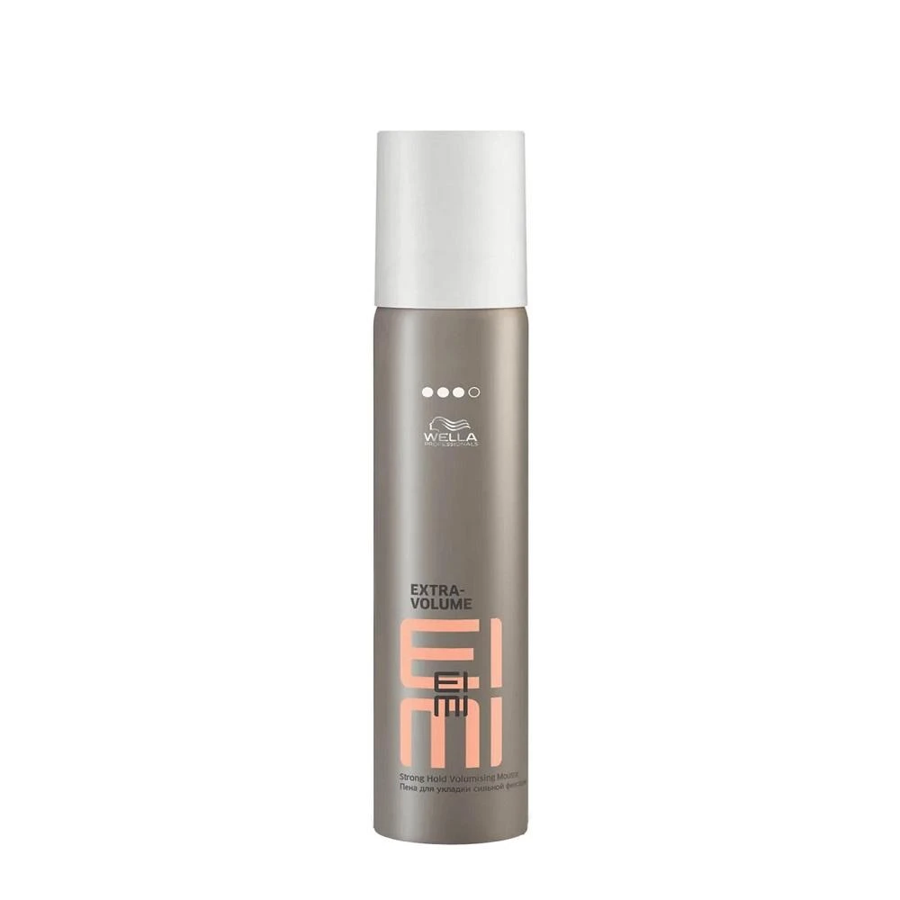 Stiprios fiksacijos plaukų putos Wella Eimi Extra Volume (3) 75 ml