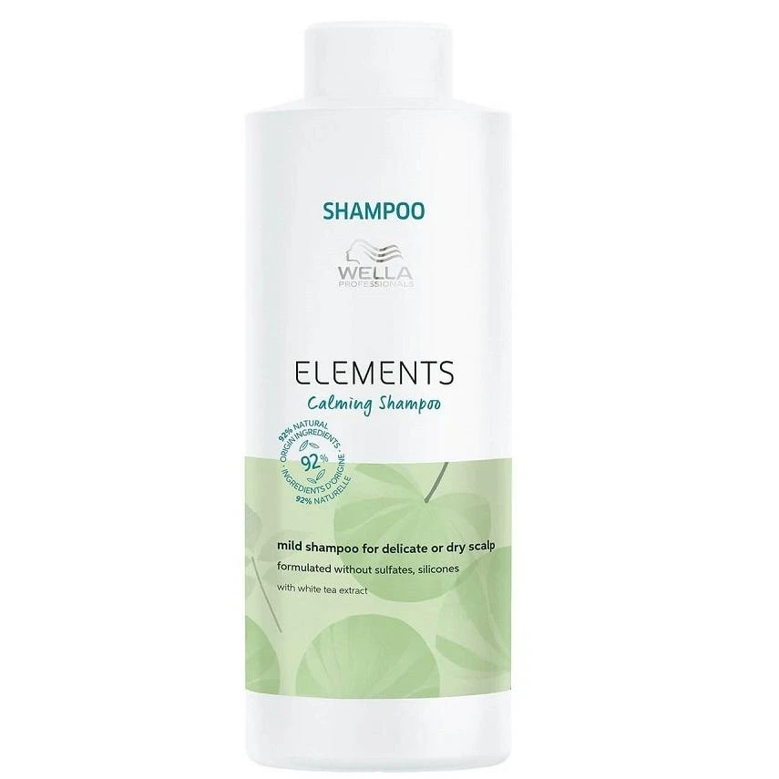 Raminamasis plaukų šampūnas Wella Professionals Elements Calming Šampūnas 1000ml