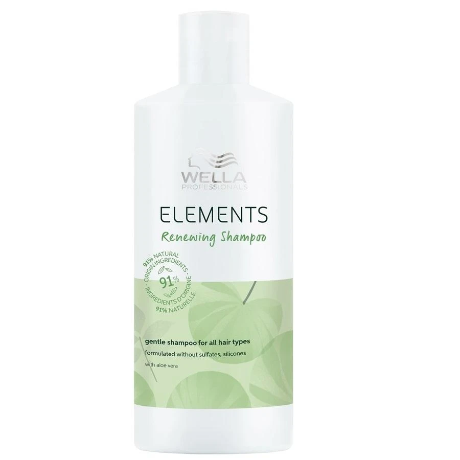 Atkuriamasis plaukų šampūnas Wella Elements Renewing Šampūnas 500ml