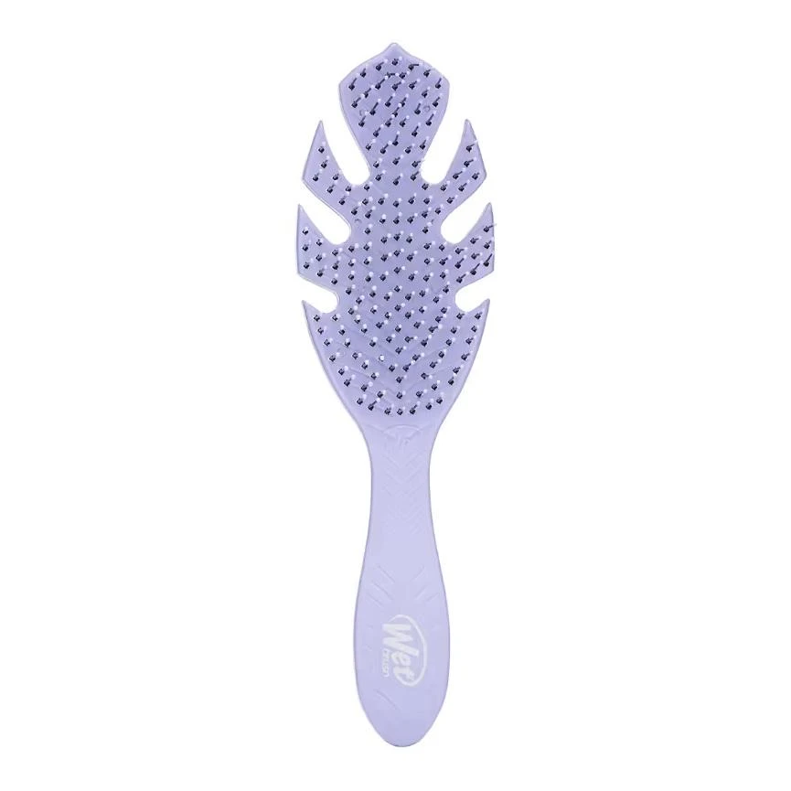 Wet Brush Wet Go Žalias Detangler Lavender plaukų šepetys