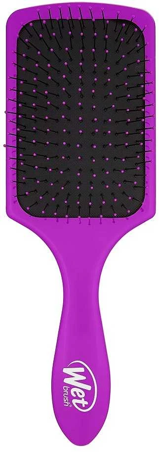 Wet Brush Wet Plaukų šepetys Wet Paddle Detangler, Violetinė