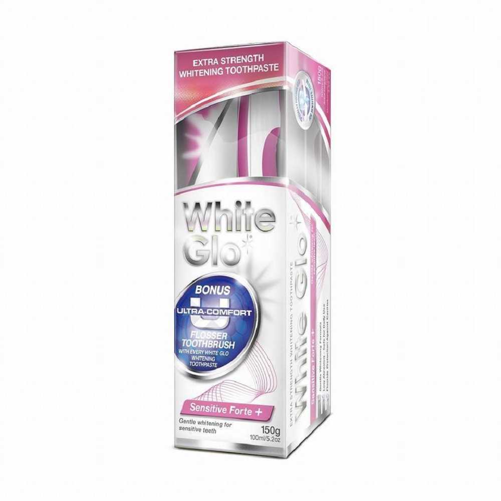 White Glo Baltas Glo Baltas Glo Sensitive Forte +, 100 ml