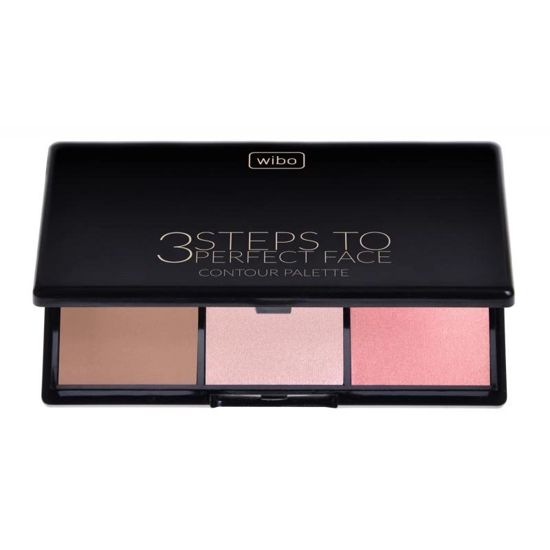 Wibo 3 Steps To Perfect Face Contour Palette Light, 10 g