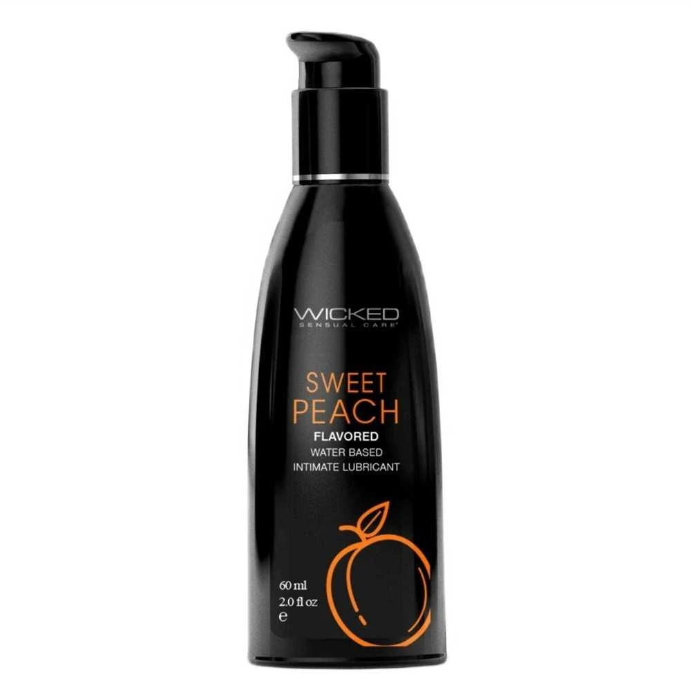 Medica Wicked Sensual Care WICKED AQUA SWEET PEACH SKOVO LUBRIKANTAS 60ml
