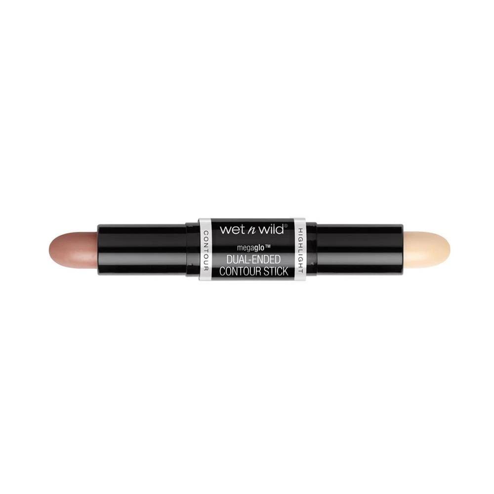 Wet N Wild Megaglo Dual Ended Contour Stick dvipusė pieštukinė veido kontūravimo priemonė, Medium Light