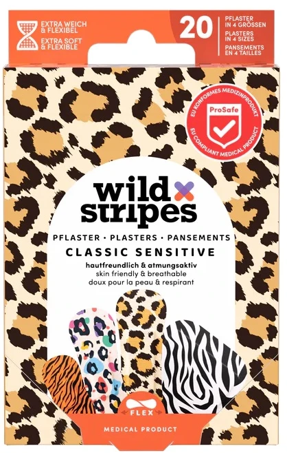 New Flag Pleistrai Wild Stripes Classic Sensitive Animal, 20 vnt
