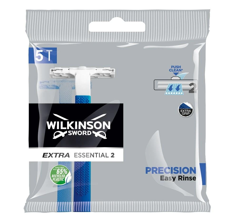 Wilkinson Sword "Wilkinson Extra2" vienkartinis skustuvas su 2 peiliukais 7 vienetai