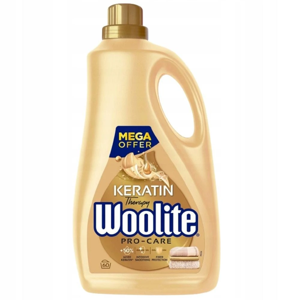 Skystasis skalbiklis WOOLITE Pro-Care, (60 skalbimų), 3,6 l
