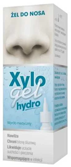 Xylogel Hydro nosies gelis, pakuotės vaizdas