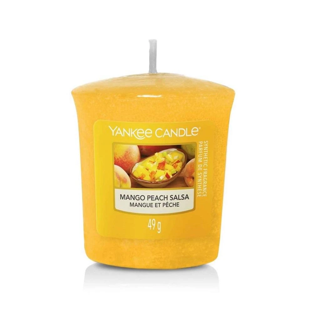 Yankee Candle Mango Peach Salsa Scented Candle kvapioji žvakė, 49 g