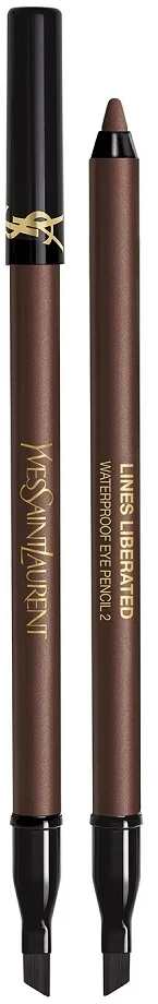 Yves Saint Laurent Lines Liberated vandeniui atsparus akių pieštukas 02 - Deconstructed Brown 1 vnt.