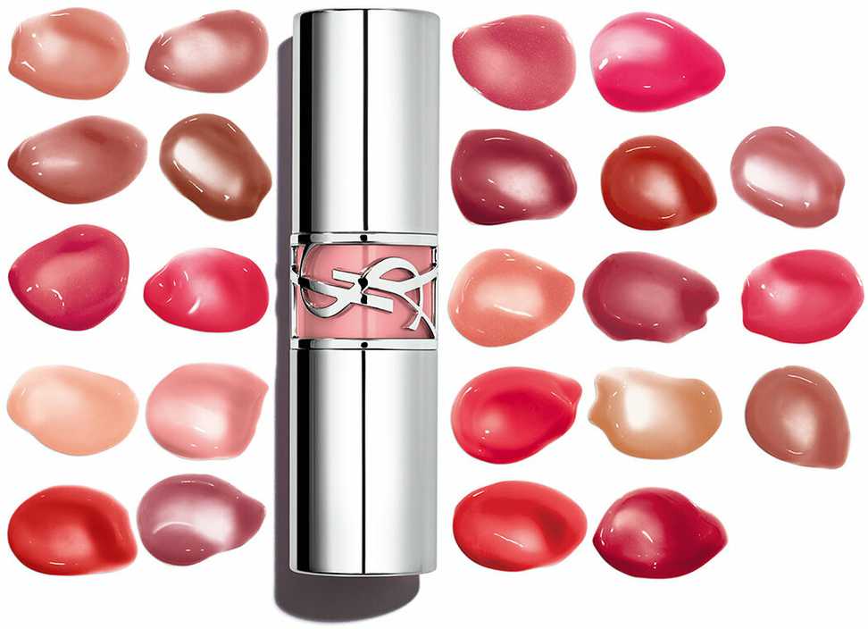 Yves Saint Laurent Loveshine Lipstick drėkinamieji lūpų dažai, 3 g | spalva: 45 Coral Crush