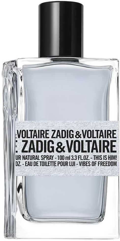 Zadig & Voltaire This is Him! Vibes of Freedom EDT tualetinis vanduo vyrams, 100 ml