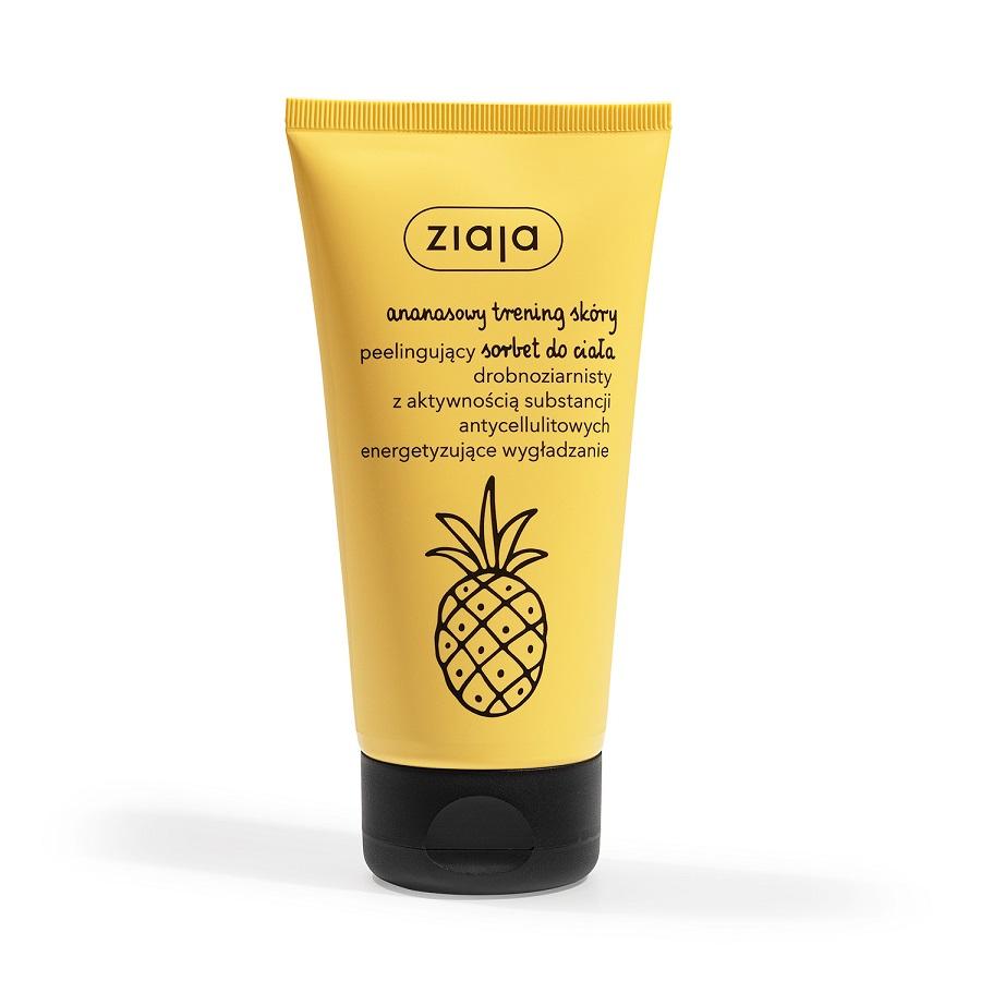 Ziaja Pineapple kūno šveitiklis nuo celiulito ir strijų moterims, 160 ml