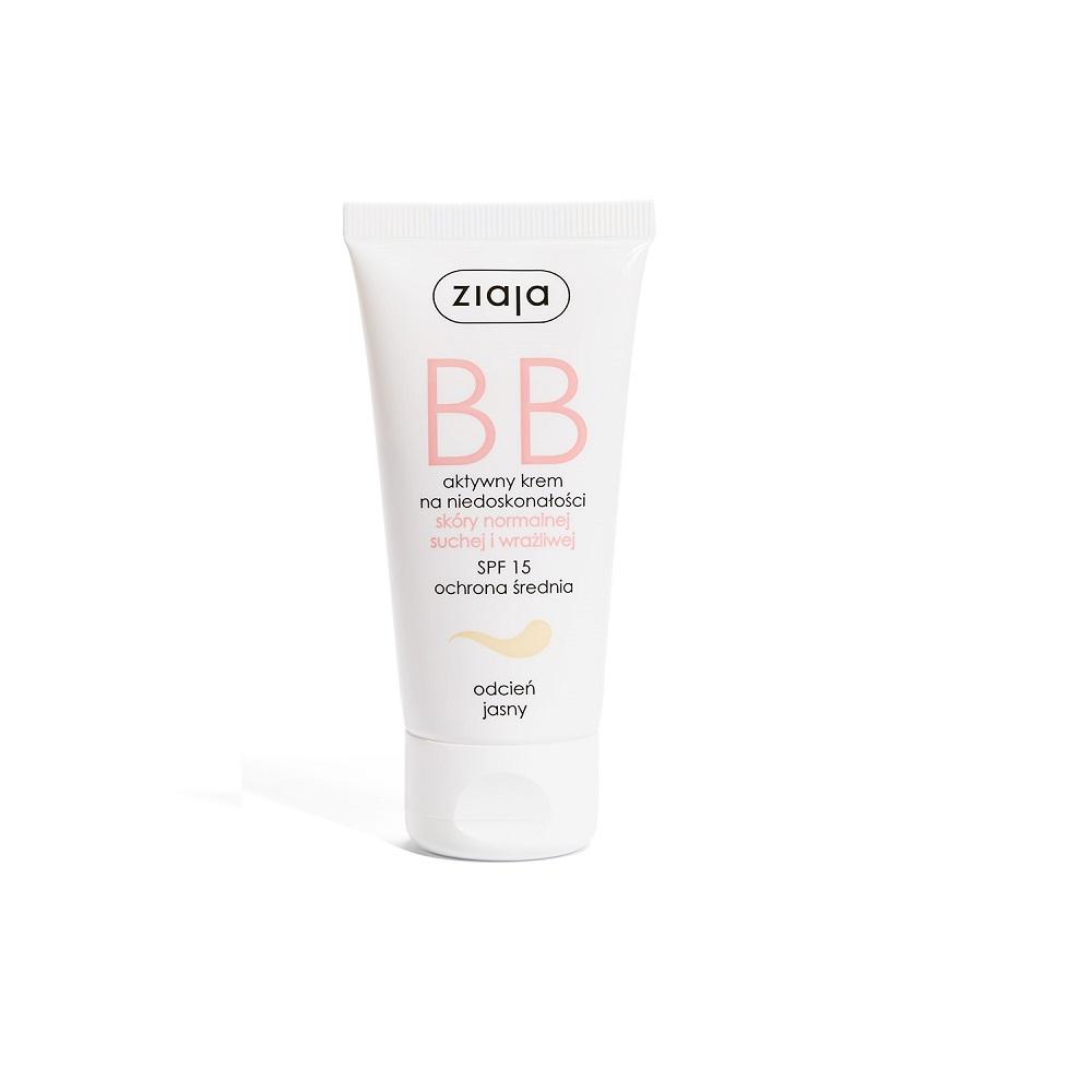 Ziaja BB Kreminis Normal and Dry Skin BB Kreminis moterims, 50 ml