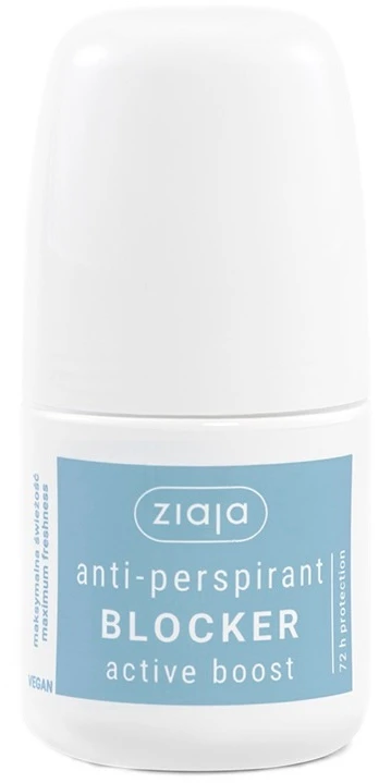 Ziaja Blocker Active Boost antiperspirantas su kvapu, 60 ml