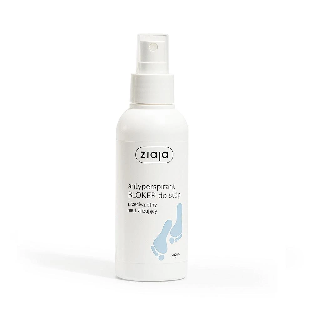 Ziaja Foot Blocker Antiperspirant Foot Purškiklis