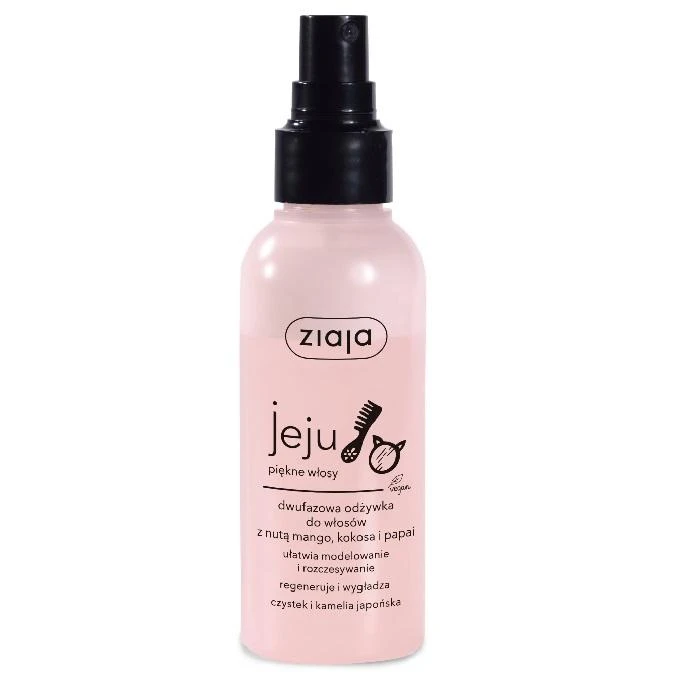 Ziaja Jeju Duo-Phase Conditioning Purškiklis Conditioner moterims, 125 ml