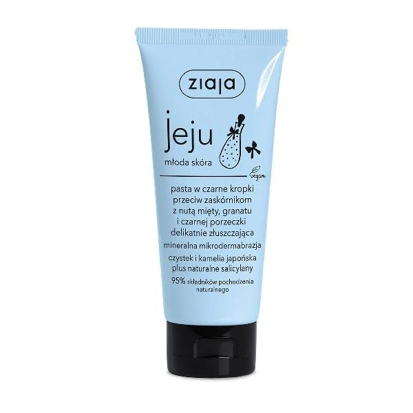 Ziaja Jeju Micro-Exfoliating Face Paste Peeling moterims, 75 ml