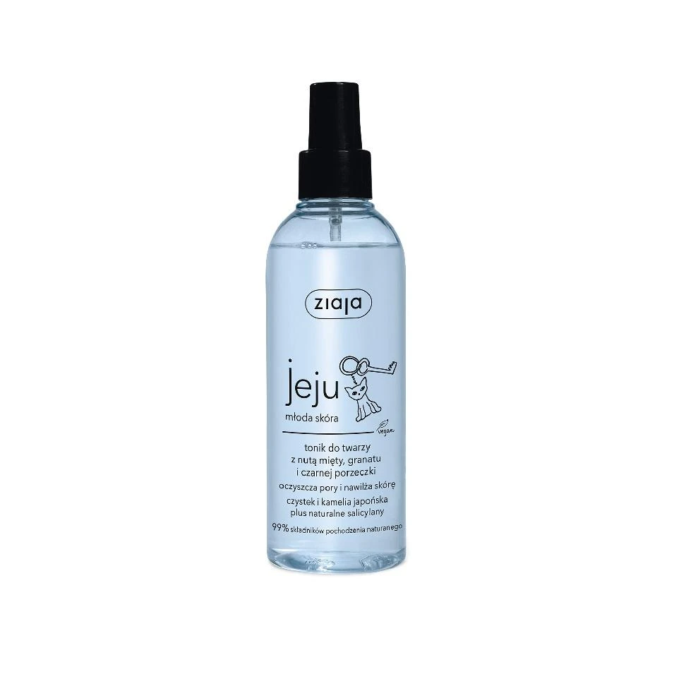 Ziaja Jeju Face Toneris Facial Lotion and Purškiklis moterims, 200 ml