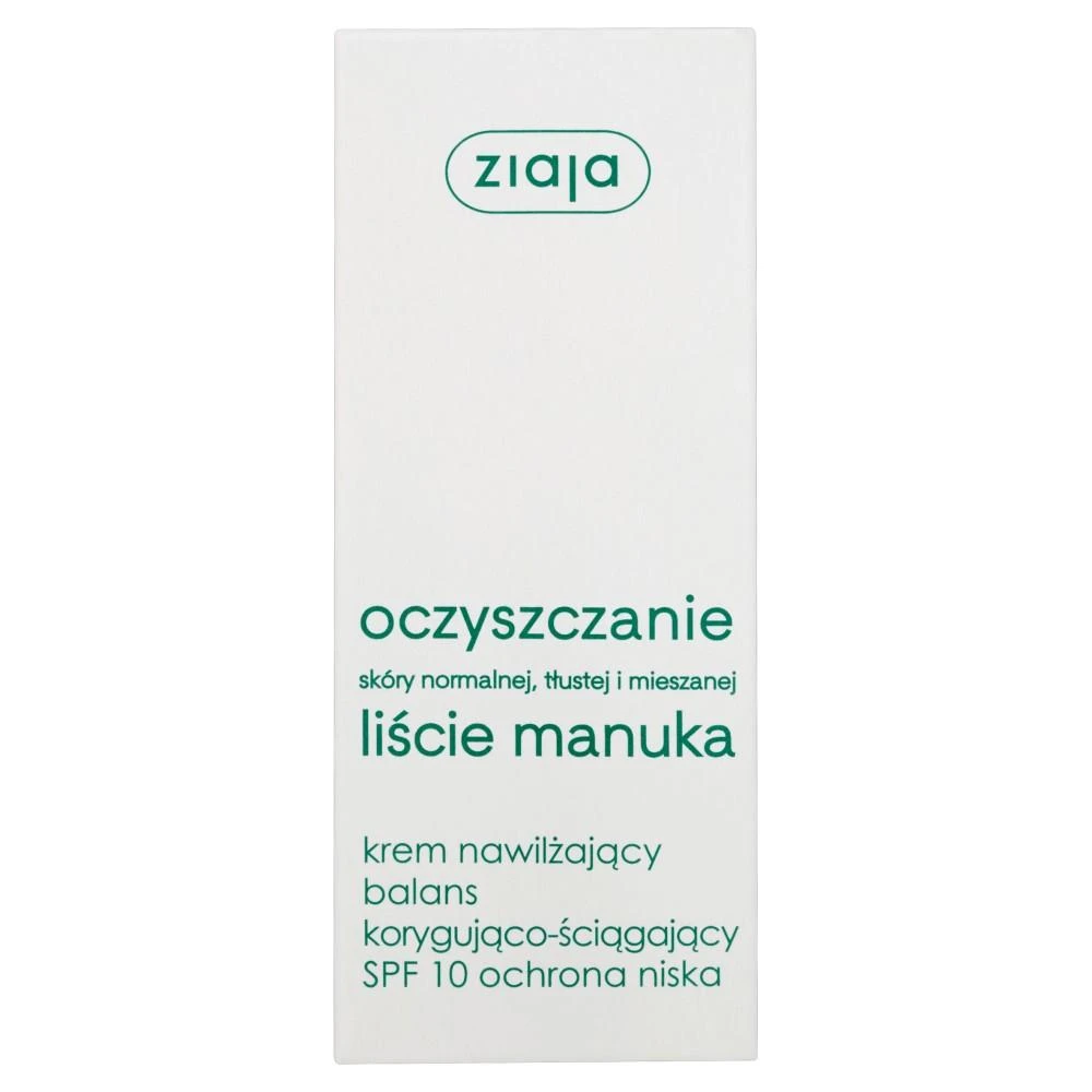 Ziaja Manuka Tree Day Kreminis moterims, 50 ml