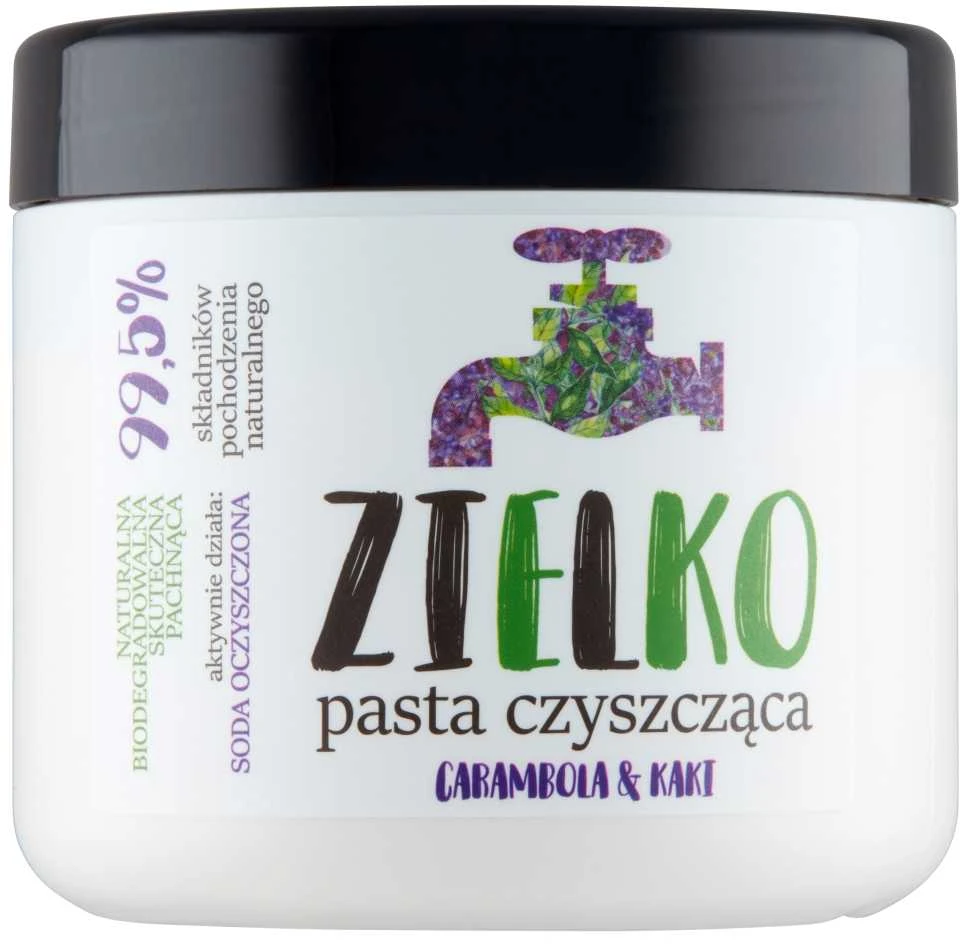 Zielko Sylveco Valymo pasta su karambolos kaki kvapu - ŽALIA
