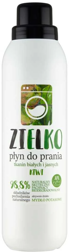 Zielko Skalbimo skystis baltiems ir šviesiems audiniams, kivi, 1 l