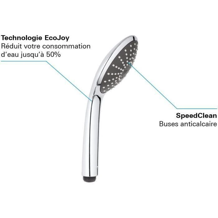 Grohe dušo kabina 1 čiurkšlė joy 110 chrome 27315000