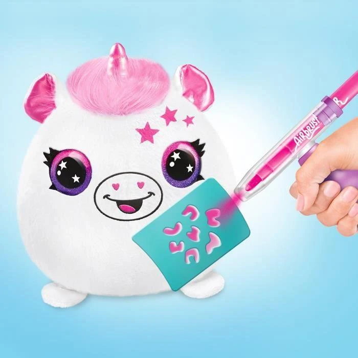 Canal toys AIRBRUSH PLUSH Rinkinys su aerografu „Gyvūnėlis kibirėlyje“