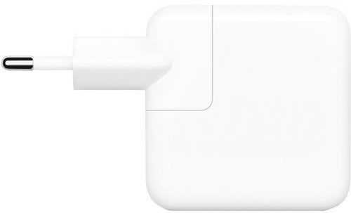 Apple 35W dviejų USB-C prievadų maitinimo adapteris