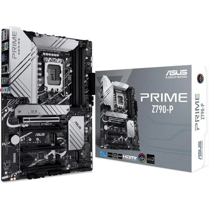 Pagrindinė plokštė ASUS Intel Z790/LGA1700/ATX/Memory DDR5/Atminties lizdai 4/1xPCI-Express 3.0 1x/3xPCI-Express 4.0 16x/1xPCI-Express 5.0 16x/3xM.2/1xHDMI/1xDisplayPort/4xUSB 2.0/3xUSB 3.2/1xUSB-C/1xPS/2/1xRJ45/3xAudio port