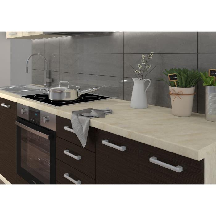 Aucune Chamonix laminate worktop L 60 cm EP 28 mm matt beige