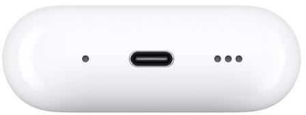 Ausinės Apple AirPods Pro (2 kartos) su "MagSafe" dėklu (USB-C), baltos spalvos