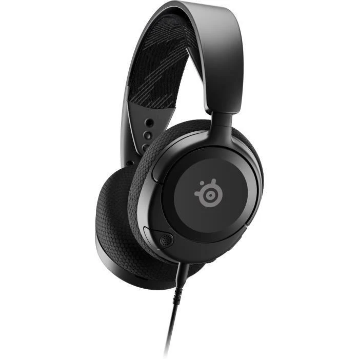 Ausinės žaidimams Arctis Nova 1 Over-Ear, Su mikrofonu, Juodos spalvos