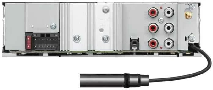 Automagnetola JVC, KD-X482DBT USB MP3 magnetola su AUX įėjimu, Bluetoot