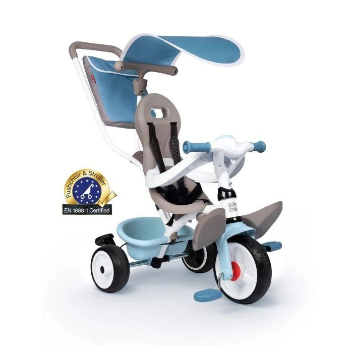 Triratukas Smoby Baby Balade mėlynas