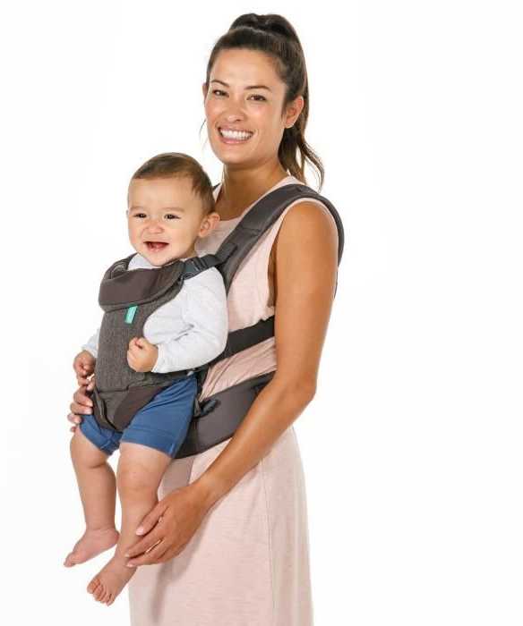Infantino kūdikio nešioklė Flip 4 viename su ergonomine sėdyne, 3,6–14,5kg, 200183-03