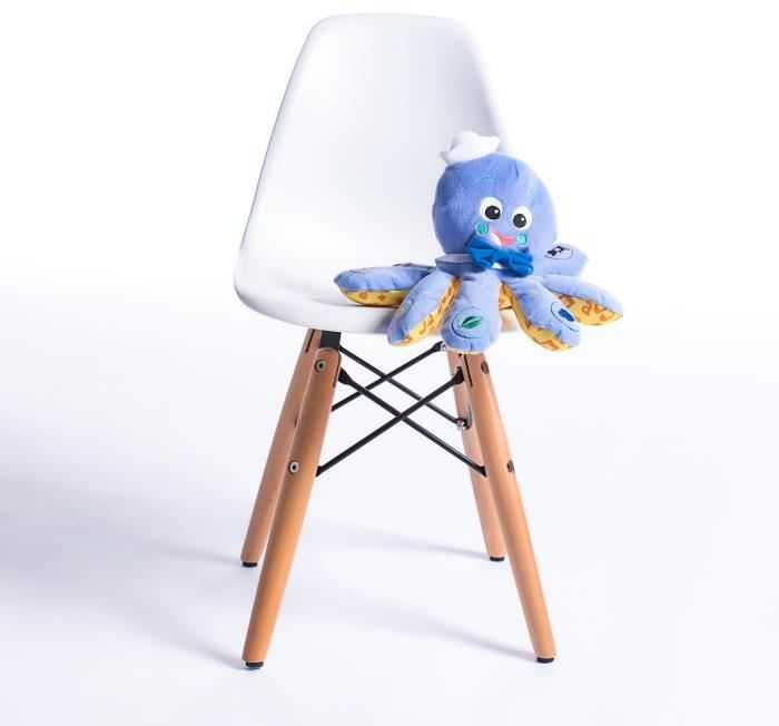 Baby Einstein interaktyvus muzikinis aštuonkojis Octoplush, spalvų mokymasis 3 kalbomis, 30933
