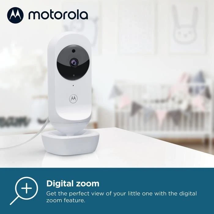 Motorola VM35-2 mobili auklė, Baltos spalvos