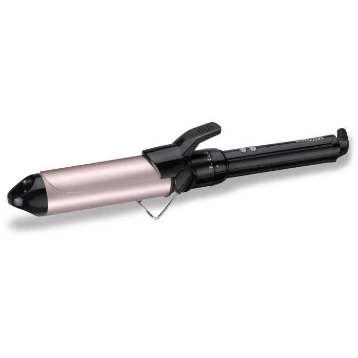 BABYLISS Hair Suktukas C338E Barrel diameter 38 mm, Temperature (min) 150 °C, Temperature (max) 180 °C, Number of heating levels 10, Ekranas No, 95 W, Juodas