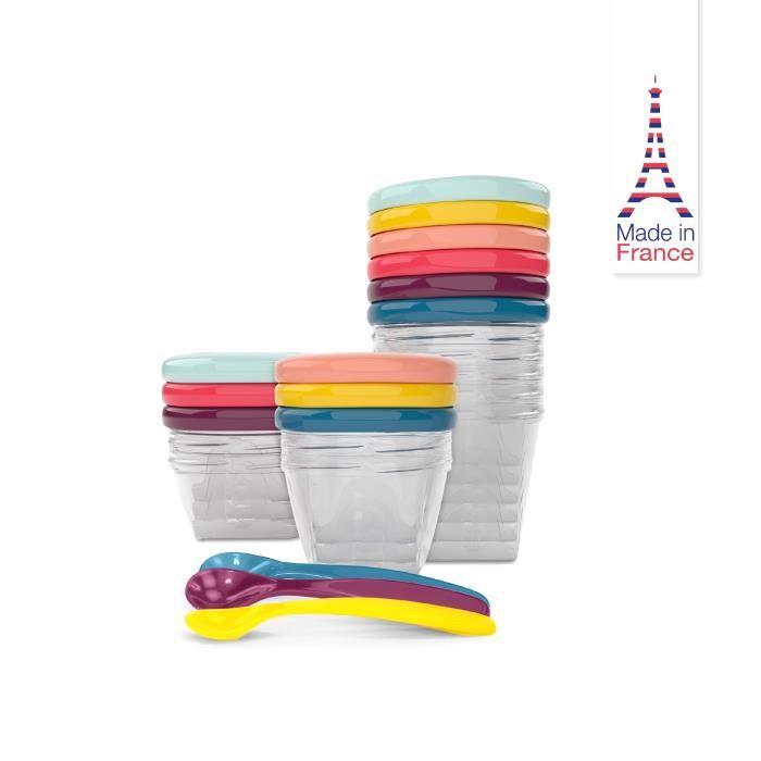 Babymoov - Babybols kelių indų rinkinys - 3 x 120 ml, 3 x 180 ml, 6 x 250 ml