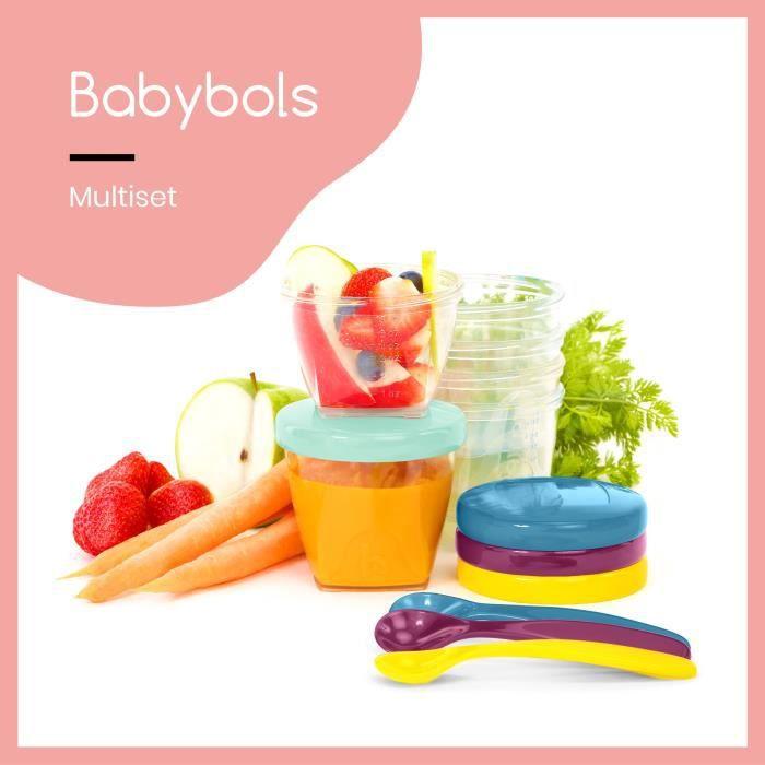 Babymoov - Babybols kelių indų rinkinys - 3 x 120 ml, 3 x 180 ml, 6 x 250 ml