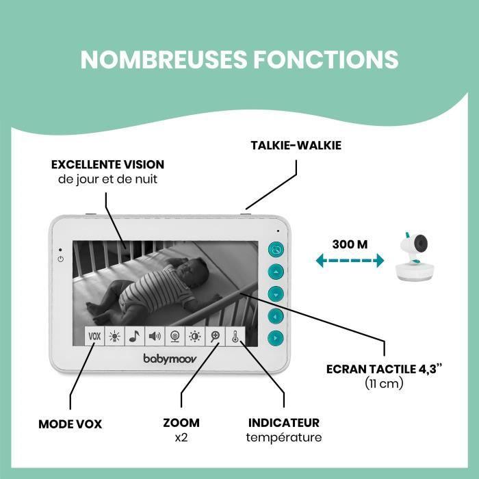 Kūdikių stebėjimo kamera Babymoov Babyphone YOO-MOOV 360° A014417