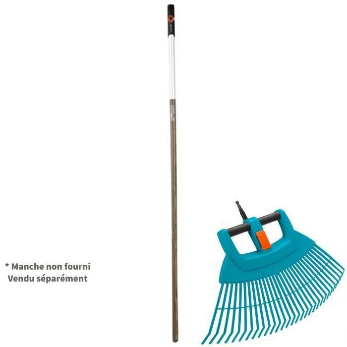 Gardena "Combisystem" plastikinis vėduoklinis grėblys "XXL vario"