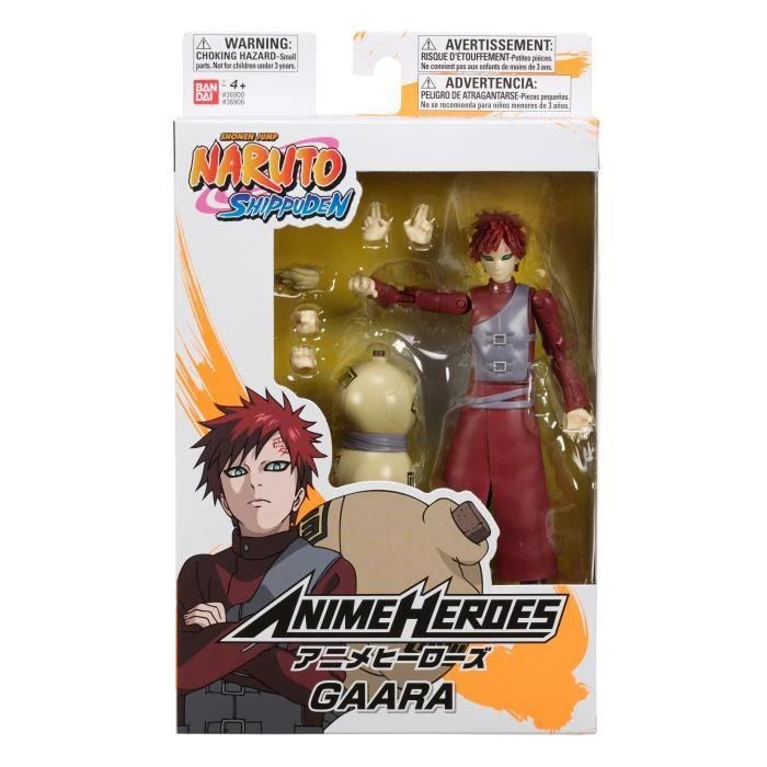 Bandai Kolekcinė Figūrėlė - Anime Heroes Naruto Gaara 6.5"
